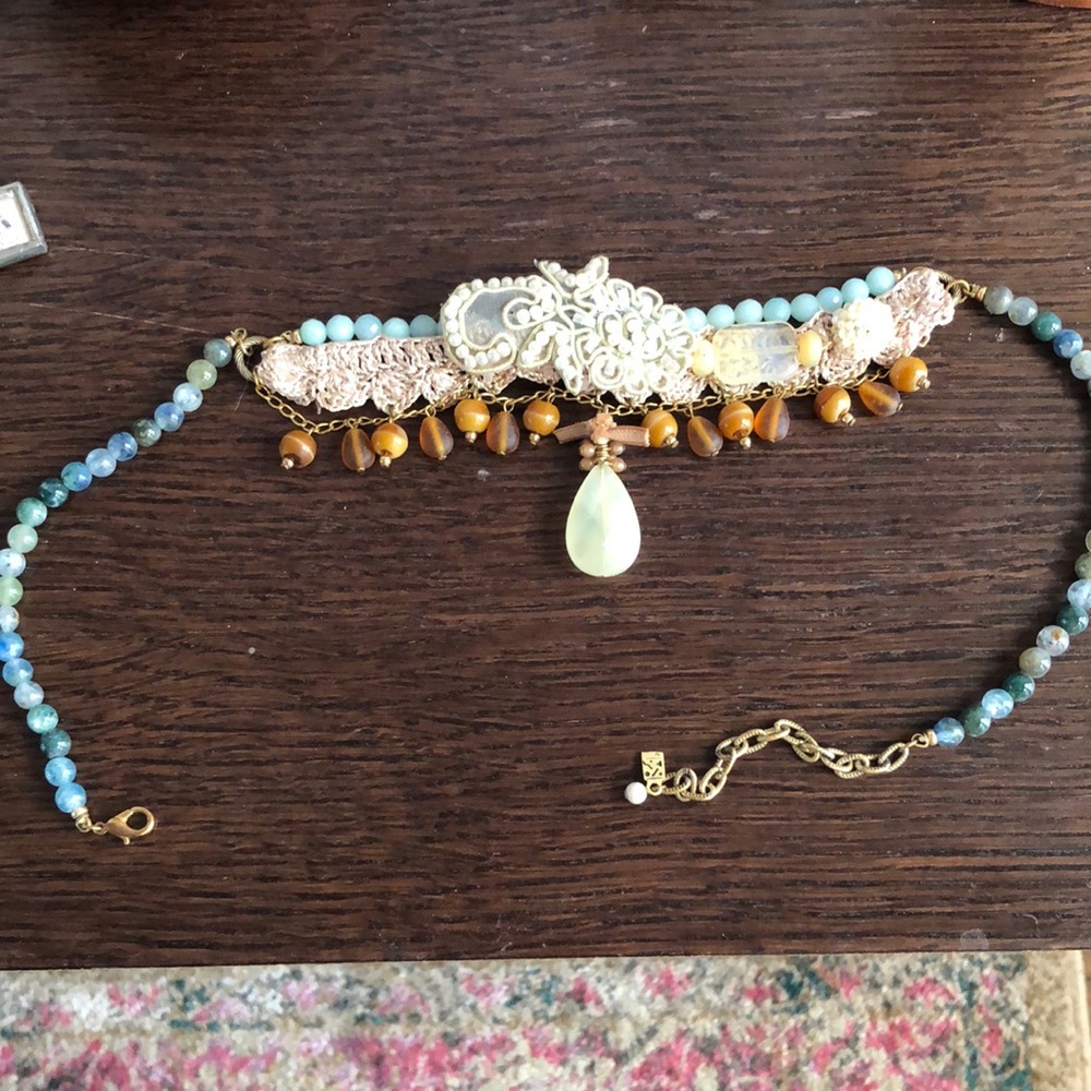 Very unusual necklace.